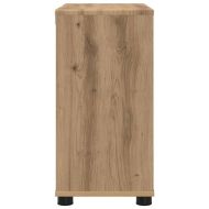 Шкаф за баня с мивка с рафт Дъб 60 x 30 x 60 cm Инженерно дърво