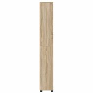 Шкаф за баня Сонома дъб 30,5 x 30 x 195 см Инженерно дърво