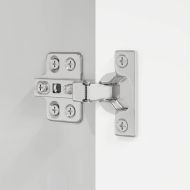 Шкаф за баня Лъскаво бяло 30,5 x 30 x 195 см Инженерно дърво