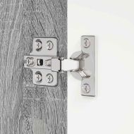 Шкаф за баня Сив Сонома 30,5 x 30 x 195 см Инженерно дърво