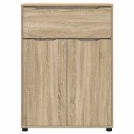 Шкаф за баня Сонома дъб 72,5 x 36,5 x 100 см Инженерно дърво