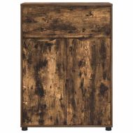 Шкаф за баня Димян дъб 72,5 x 36,5 x 100 см Инженерно дърво