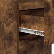 Нощни маси 2 pcs Димян дъб 30,5 x 30 x 43 см Инженерно дърво