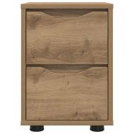 Нощни маси 2 pcs Дъб 30,5 x 30 x 43 см Инженерно дърво