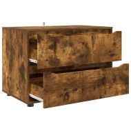 Шкаф за съхранение Димян дъб 80 x 48 x 57 см Инженерно дърво