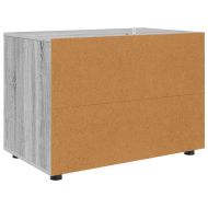Шкаф за съхранение Сив Сонома 80 x 48 x 57 см Инженерно дърво