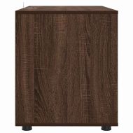 Шкаф за съхранение Кафяв дъб 80 x 48 x 57 см Инженерно дърво