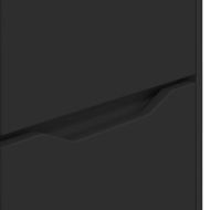 Шкаф за съхранение Черно 60 x 48 x 57 см Инженерно дърво