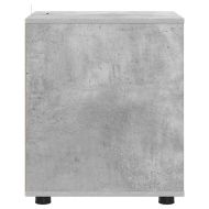 Шкаф за съхранение Циментено сиво 40 x 48 x 57 см