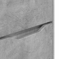 Шкаф за съхранение Циментено сиво 40 x 48 x 57 см