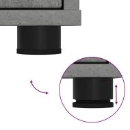 Шкаф за съхранение Циментено сиво 40 x 48 x 57 см