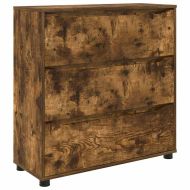 Шкаф за съхранение Димян дъб 80 x 31 x 81 см Инженерно дърво