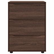 Шкаф за съхранение Кафяв дъб 60 x 48 x 81 см Инженерно дърво