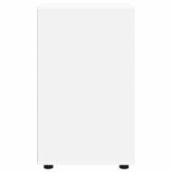 Шкаф за съхранение Бяло 40 x 48 x 81 см Инженерно дърво