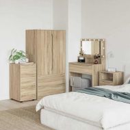 Шкаф за съхранение Сонома дъб 40 x 48 x 81 см Инженерно дърво