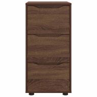 Шкаф за съхранение Кафяв дъб 40 x 48 x 81 см Инженерно дърво