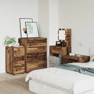 Шкаф за съхранение Старо дърво 40 x 48 x 81 см Инженерно дърво