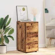 Шкаф за съхранение Старо дърво 40 x 48 x 81 см Инженерно дърво