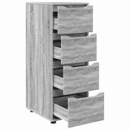 Шкаф за съхранение Сив Сонома 40 x 48 x 105 см Инженерно дърво