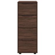 Шкаф за съхранение Кафяв дъб 40 x 48 x 105 см Инженерно дърво