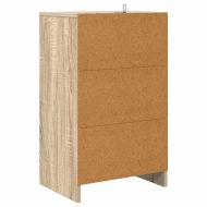 Нощно шкафче Сонома дъб 40 x 30 x 467 см Инженерно дърво