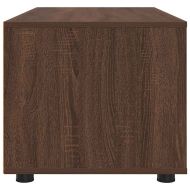 ТВ шкаф с чекмедже Кафяв дъб 100 x 48 x 43 см Инженерно дърво