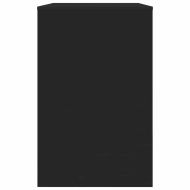 Бюро с чекмедже Черно 100 x 50 x 78 см Инженерно дърво