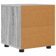 Шкаф за баня Сив Сонома 40,5 x 40 x 44 см Инженерно дърво