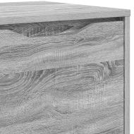 Шкаф за баня Сив Сонома 40,5 x 40 x 44 см Инженерно дърво