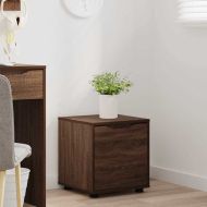 Шкаф за баня Кафяв дъб 40,5 x 40 x 44 см Инженерно дърво