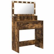 Тоалетки за спалня Димян дъб 80 x 39,6 x 135 см Инженерно дърво