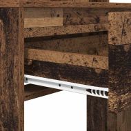 Тоалетки за спалня с чекмедже Старо дърво 80 x 39,6 x 135 см