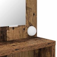 Тоалетки за спалня с чекмедже Старо дърво 80 x 39,6 x 135 см