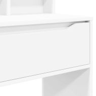 Тоалетки за спалня Бяло 80 x 39,6 x 135 см Инженерно дърво