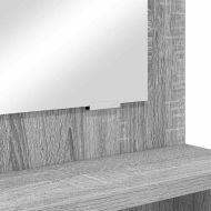 Тоалетки за спалня с чекмедже Сив Сонома 80 x 39,6 x 135 см