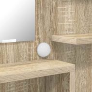 Тоалетки за спалня с чекмедже Сонома дъб 80 x 39,6 x 135 см