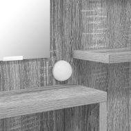 Тоалетки за спалня с чекмедже Сив Сонома 80 x 39,6 x 135 см