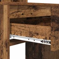 Тоалетки за спалня с чекмедже Старо дърво 80 x 39,6 x 135 см