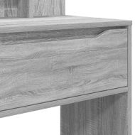 Тоалетки за спалня с чекмедже Сив Сонома 80 x 39,6 x 135 см