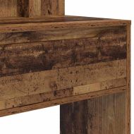 Тоалетки за спалня с чекмедже Старо дърво 80 x 39,6 x 135 см