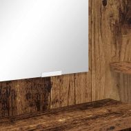 Тоалетки за спалня с чекмедже Старо дърво 80 x 39,6 x 135 см