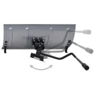 Приставка гребло за сняг за тракторна косачка с адаптер 100 см