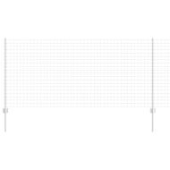 Ограда и колче Сребрист 1 x 10 m Стомана