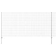 Ограда и колче Сребрист 1,2 x 10 m Стомана