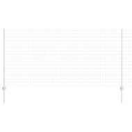 Ограда и колче Сребрист 1,2 x 10 m Стомана