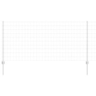 Ограда и колче Сребрист 1 x 10 m Стомана