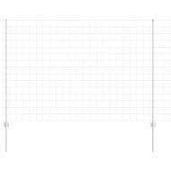 Ограда и колче Сребрист 1,5 x 10 m Стомана