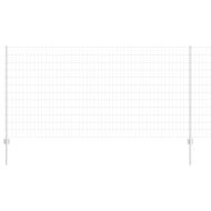 Ограда и колче Сребрист 1,2 x 25 m Стомана
