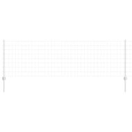 Ограда и колче Сребрист 0,8 x 25 m Стомана