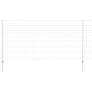 Ограда и колче Сребрист 1,2 x 10 m Стомана